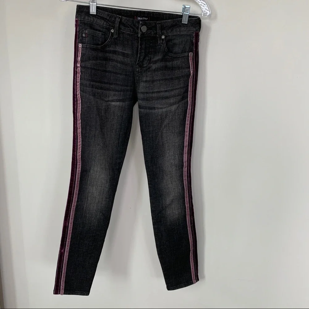 Dear John‎ Slightly Fades Black High Waisted Skinny Jeans Size 26